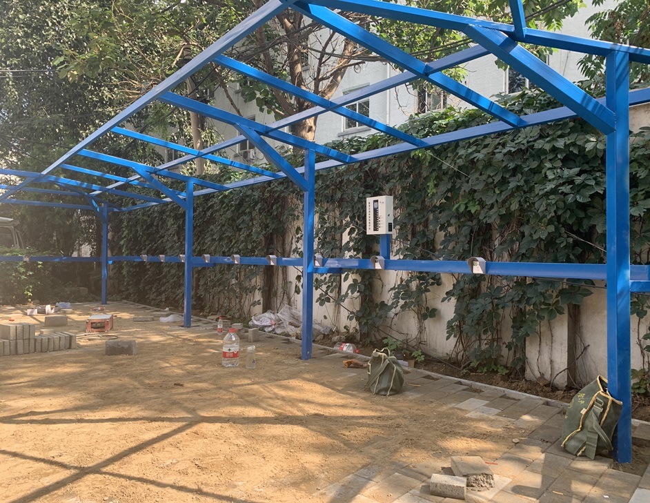 小區(qū)電動車充電樁案例